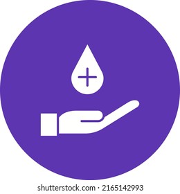 Blood Donation icon vector image. Can also be used for Donations. Suitable for mobile apps, web apps and print media.