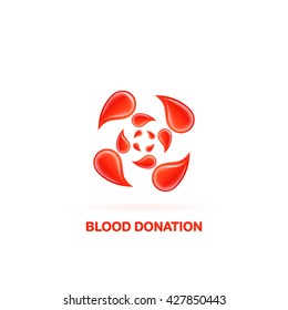 blood donation logo