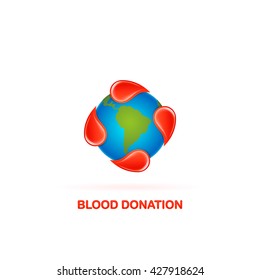 blood donation logo