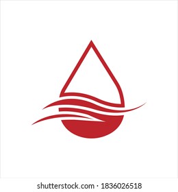 Vector de diseño de plantillas de logotipo de donación de sangre
Icono vectorial de la plantilla de logotipo de sangre