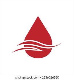 Blood Donation Logo Template Design Vector
Blood logo template vector icon