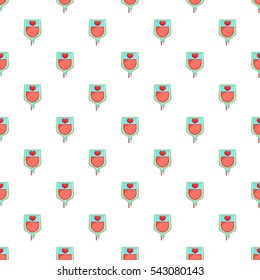 Blood donation pattern. Cartoon illustration of blood donation vector pattern for web