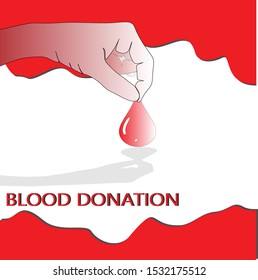 blood donation poster background vector