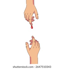 Blood Donation Process A Visual Depiction