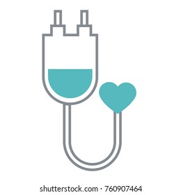 Blood donation symbol