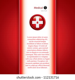 Blood donation vector.Medical background