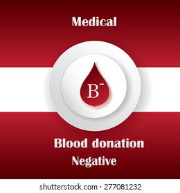 Blood donation vector.Medical background