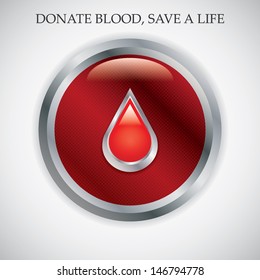 Blood donation vector.Medical background .vector