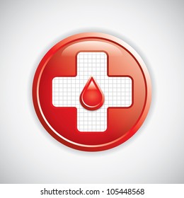 Blood donation.Medical vector