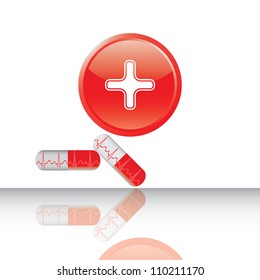 Blood donation.Medical vector