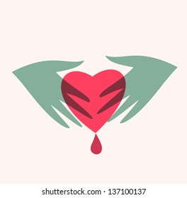 Blood donor icon