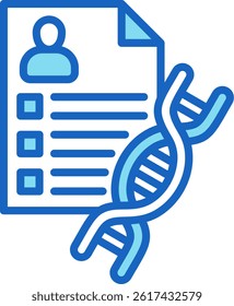 Blood Donor Icon Blue Vector Illustration
