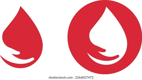 Blutspender-Symbol, Vektordesign