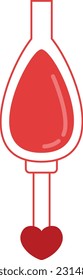 Blood Donor Transfusion day elements