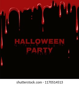 Blood Dripping Background