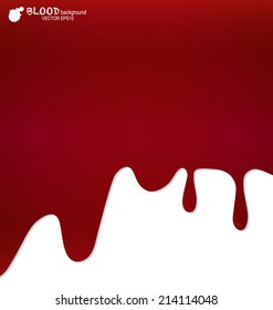 Derrame de sangre, antecedentes de sangre. Ilustración vectorial.