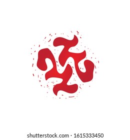 Blood drop donor vector illustration
