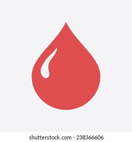 Blood drop icon.