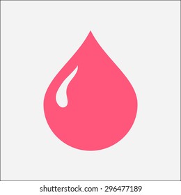 Blood drop icon.