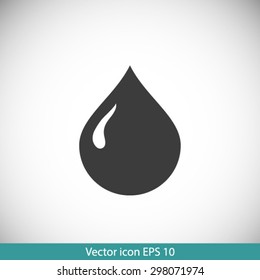 Blood drop icon.