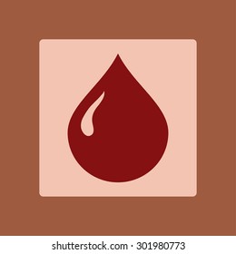 Blood drop icon.
