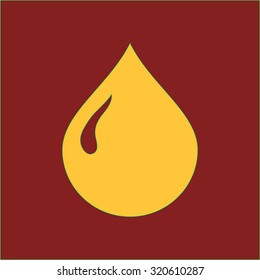 Blood drop icon.