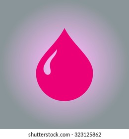 Blood drop icon.