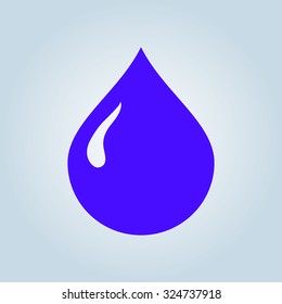 Blood drop icon.