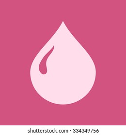 Blood drop icon.