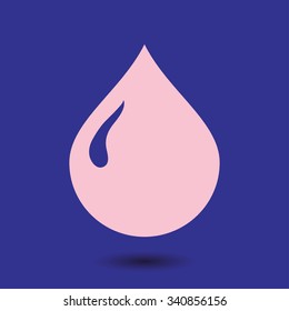Blood drop icon.