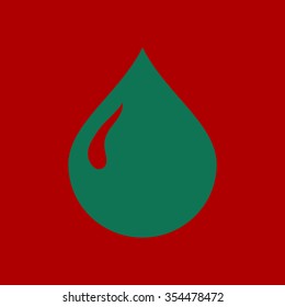 Blood drop icon.