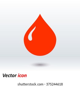 Blood drop icon.