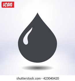 Blood drop icon.