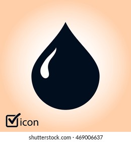 Blood drop icon.