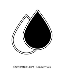 blood drop icon. Element of blood donation for mobile concept and web apps icon. Glyph, flat icon for website design and development, app development