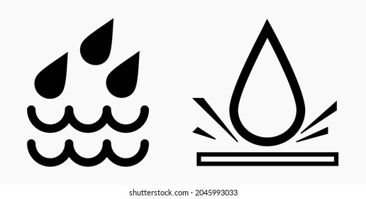 Blood Drop Icon isolated minimal single flat linear icon for application and info-graphic. Commercial line vector icon for websites and mobile minimalistic flat design.
