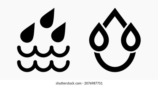 Blood Drop Icon isolated minimal single flat linear icon for application and info-graphic. Commercial line vector icon for websites and mobile minimalistic flat design.