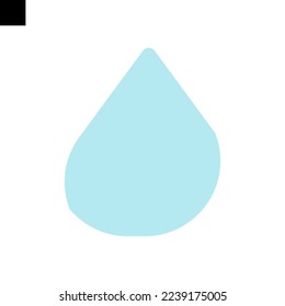 blood drop icon logo flat style vector