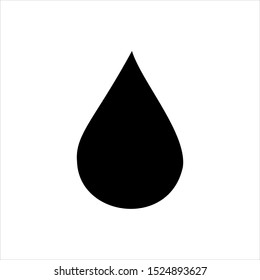 Blood Drop Icon Vector Illustration Logo Template