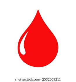 Diseño de Ilustración vectorial Blood Drop Icon
