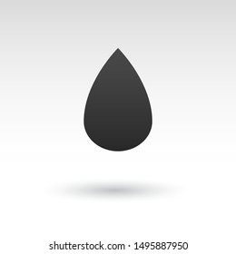 blood drop Icon Vector Logo Template
