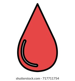 blood drop isolated icon