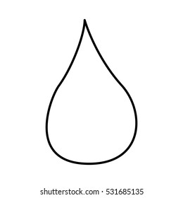 blood drop isolated icon vector illustration design