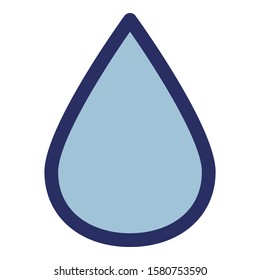 
Blood drop Isolated Vector with Outline icon which can easily modify or edit
