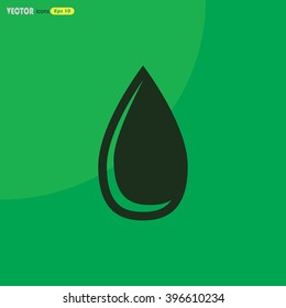 Blood drop vector icon