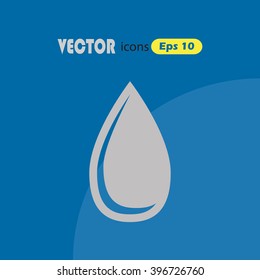 Blood drop vector icon