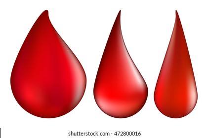 blood drop vector symbol icon design. illustration isolated on white background