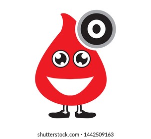 
 Blood Drop Vector,Vector graphics about blood donation