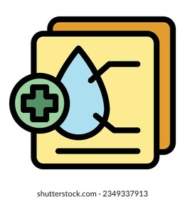 Bluthochdrucksymbol-Umrandungsvektor. Reisen Sie. Mobile Kontrollfarbe