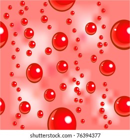 Blood drops. Eps 8 background with meshes.